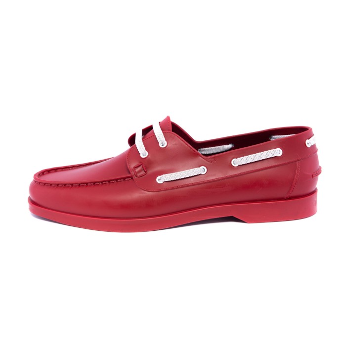 STEFANO CORSINI YACHTMAN MOCCASINS - BURGUNDY - RUBBER Default