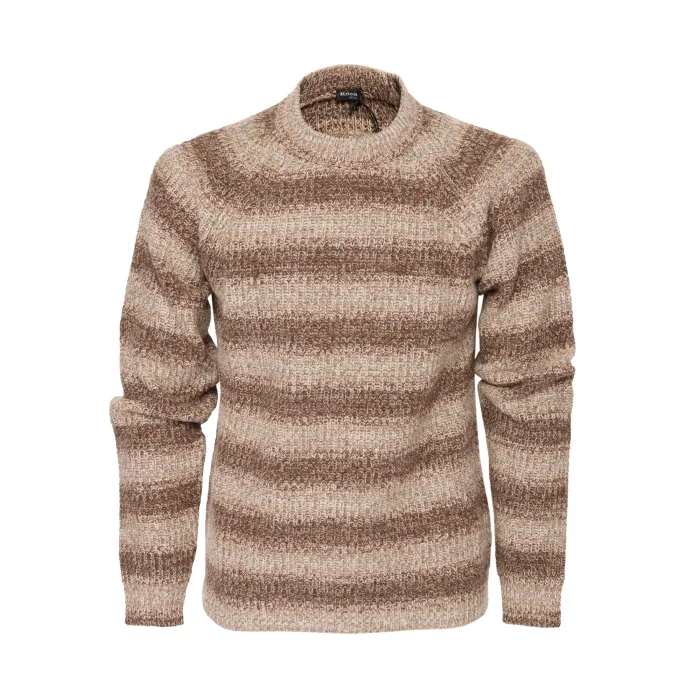 Kiton sweater cashmere ribs crewneck Italy Napoli