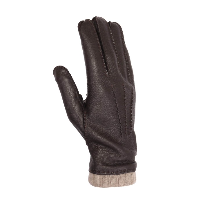 Labonia Napoli handmade gloves deerskin cashmere