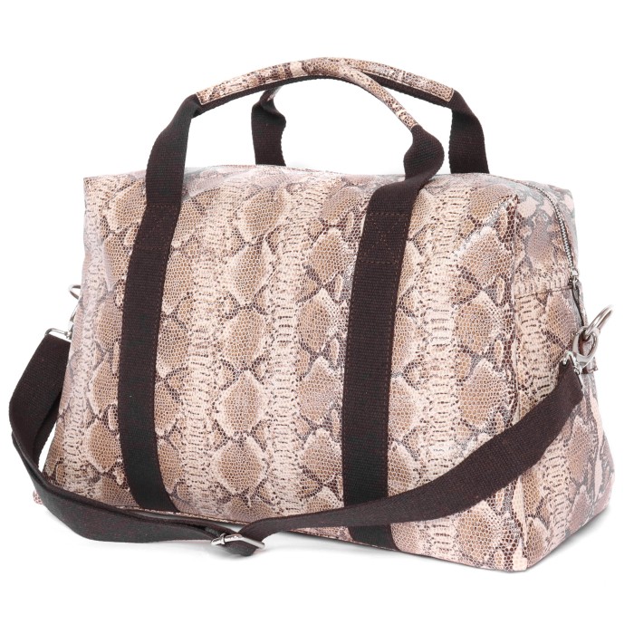 Labonia calfskin travel bag handmade Napoli