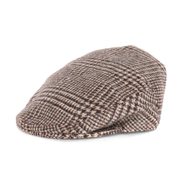 Lawrence & Foster flat cap wool tweed handmade Englad Yorkshire
