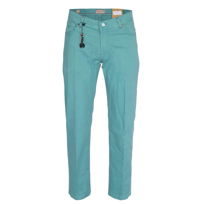 Marco Pescarolo Kiton pants turquoise