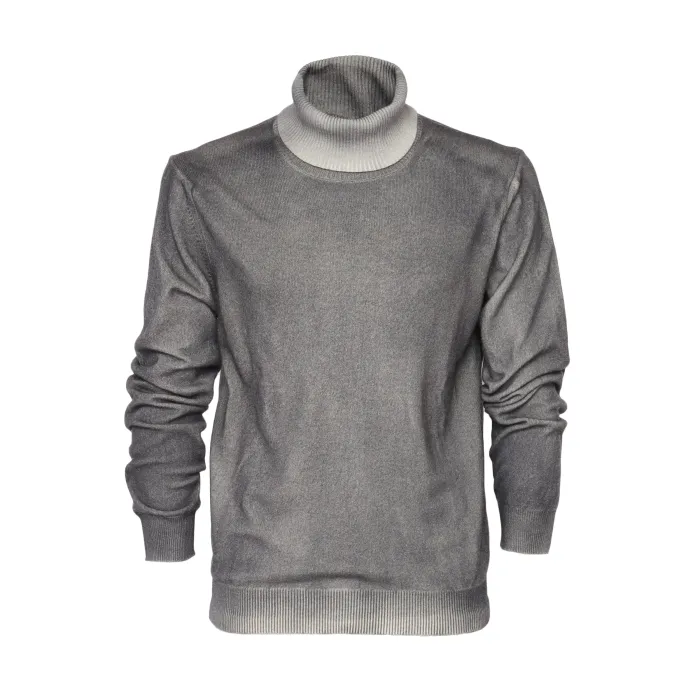 Marco Pescarolo Kiton turtleneck sweater pure cashmere