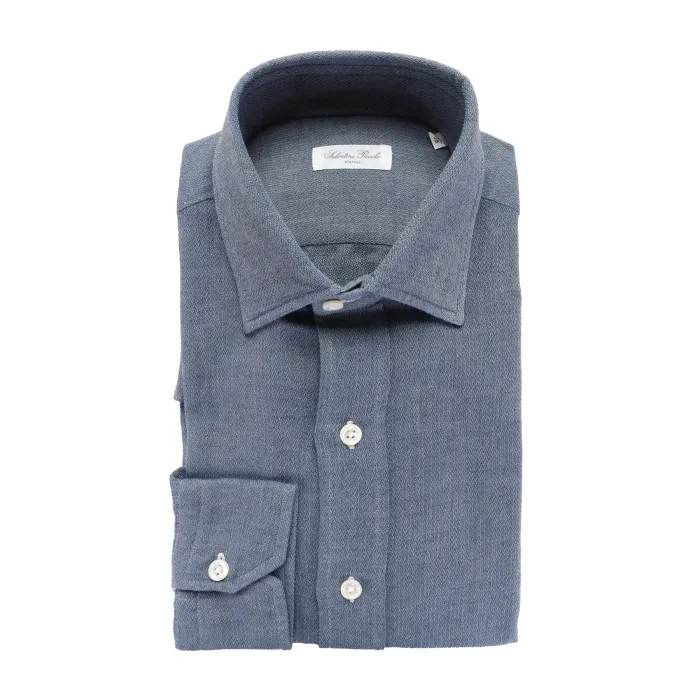Salvatore Piccolo dress shirt handmade Napoli luxury Italy