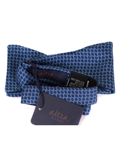 Altea bow tie pure silk blue