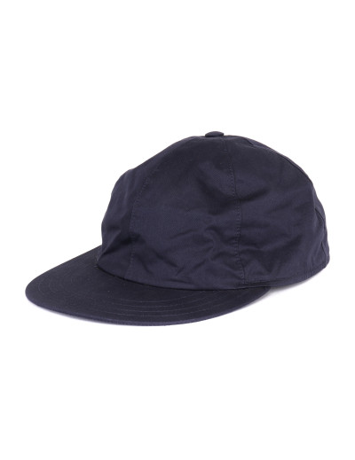 Barbisio baseball cap Navy blue cotton