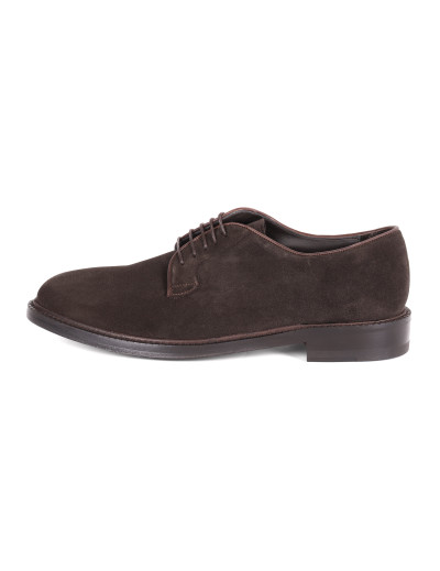 Belsire Milano derby shoes brown handmade Italy