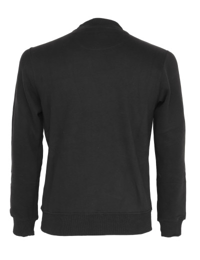 PACIOTTI 4US SWEATSHIRT - BLACK - COTTON & POLYESTER