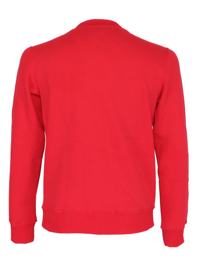 PACIOTTI 4US SWEATSHIRT - RED - COTTON & POLYESTER