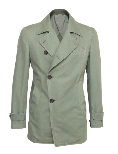 EIDOS by ISAIA JACKET - GREEN - COTTON