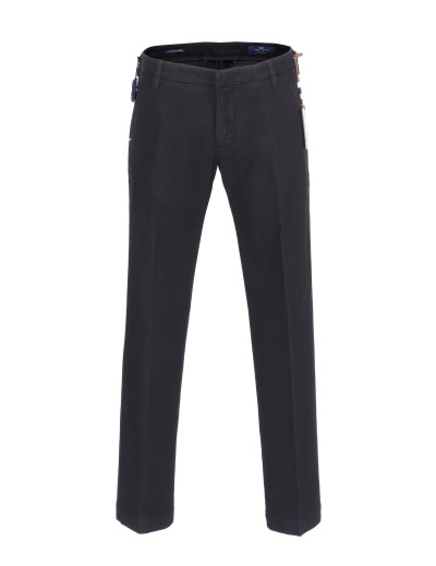 ENTRE AMIS PANTS - DARK BLUE - STRETCH COTTON