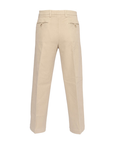 ENTRE AMIS PANTS - BEIGE - STRETCH COTTON