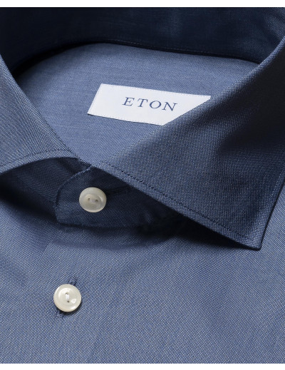 ETON SHIRT - DARK BLUE - COTTON