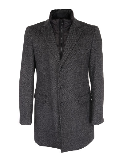 Ezzelino coat jacket wool herringbone