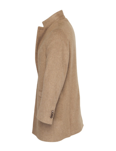 Ezzelino overcoat wool alpaca mohair