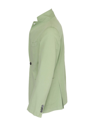 EZZELINO SPORT COAT - GREEN - STRETCH COTTON
