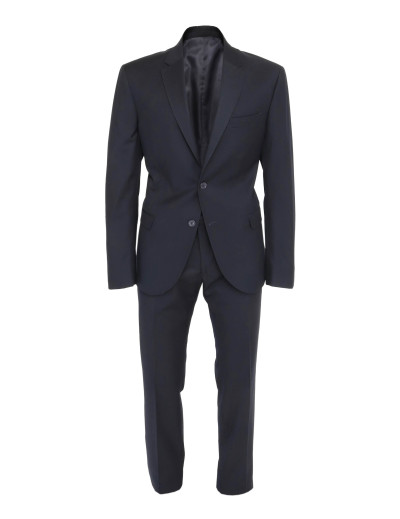 EZZELINO SUIT - NAVY BLUE - 4 SEASON WOOL