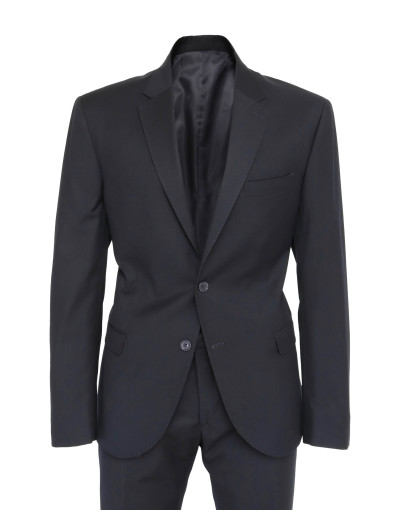 EZZELINO SUIT - NAVY BLUE - 4 SEASON WOOL