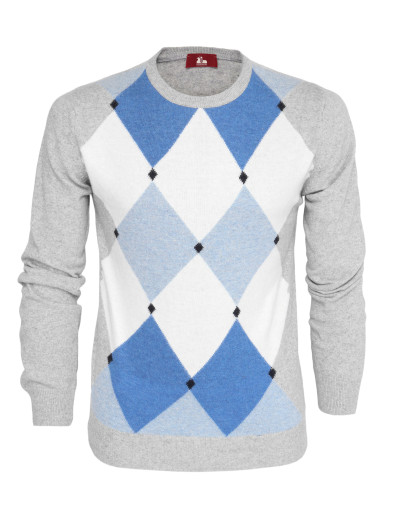 Ezzelino diamond wool sweater