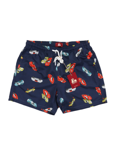 EZZELINO SWIM SHORTS - NAVY BLUE