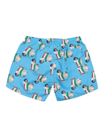 EZZELINO SWIM SHORTS - LIGHT BLUE
