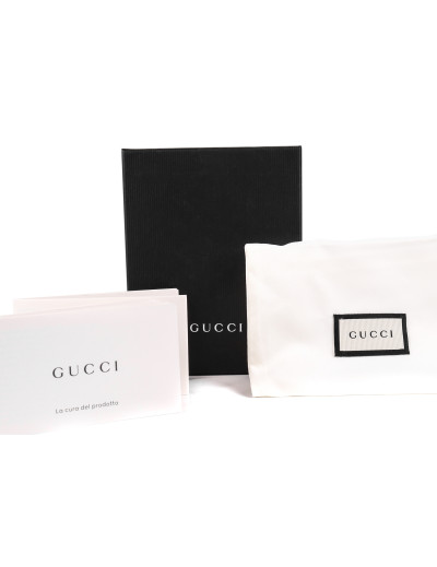 Gucci card case microgucissima black