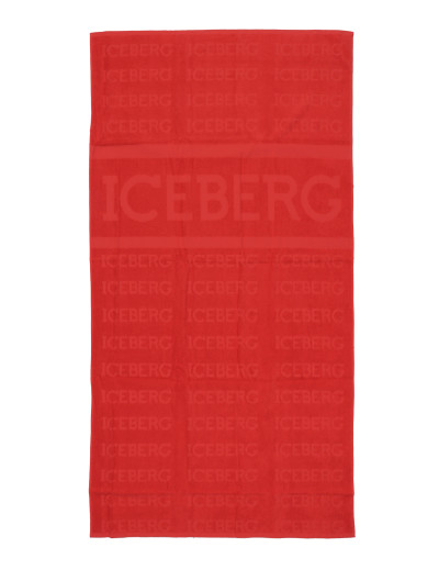 ICEBERG BEACH TOWEL - YELLOW - COTTON