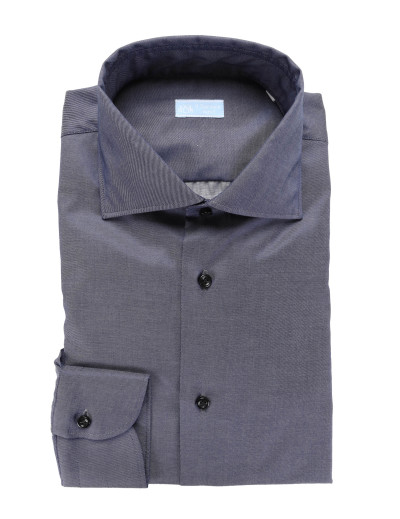 IL SARTORE NAPOLI DRESS SHIRT - BLUE - COTTON INDIGO