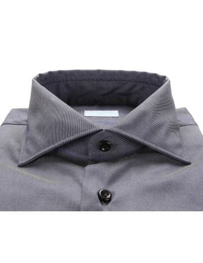 IL SARTORE NAPOLI DRESS SHIRT - BLUE - COTTON INDIGO