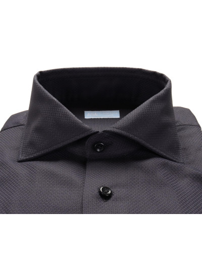 IL SARTORE NAPOLI DRESS SHIRT - MIDNIGHT BLUE - COTTON