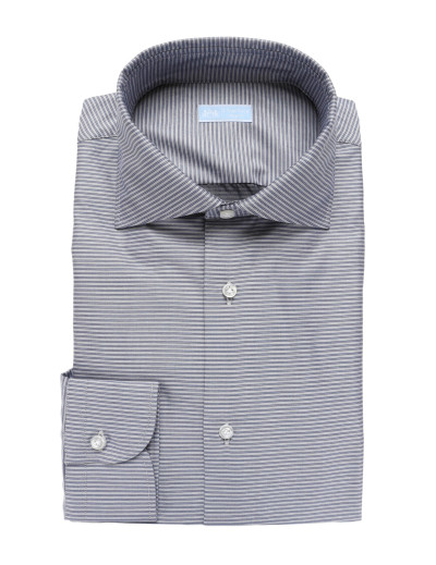 IL SARTORE NAPOLI DRESS SHIRT - BLUE - COTTON