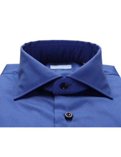 IL SARTORE NAPOLI DRESS SHIRT - BLUE - COTTON