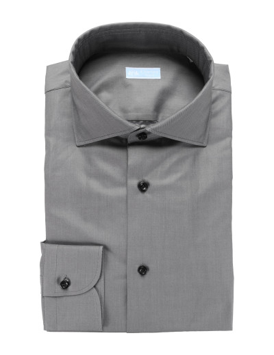 IL SARTORE NAPOLI DRESS SHIRT - GREY - COTTON INDIGO