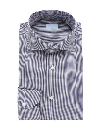 IL SARTORE NAPOLI DRESS SHIRT - BLUE & WHITE - COTTON