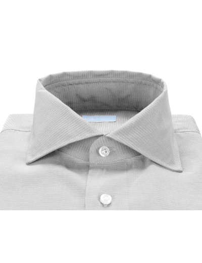 IL SARTORE NAPOLI DRESS SHIRT - GREY - COTTON