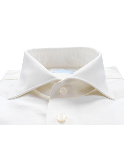 IL SARTORE NAPOLI DRESS SHIRT - OFF-WHITE - COTTON