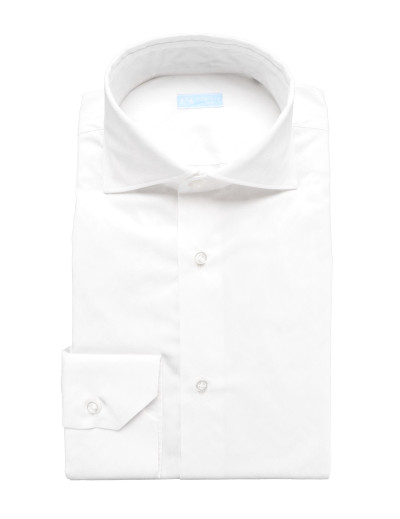 IL SARTORE NAPOLI DRESS SHIRT - WHITE - COTTON