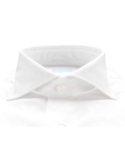 IL SARTORE NAPOLI DRESS SHIRT - WHITE - COTTON