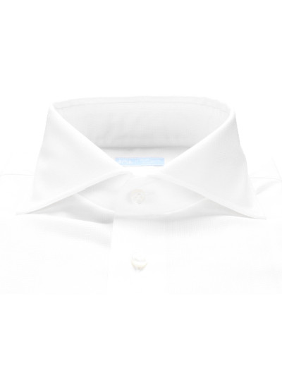 IL SARTORE NAPOLI DRESS SHIRT - WHITE - COTTON 