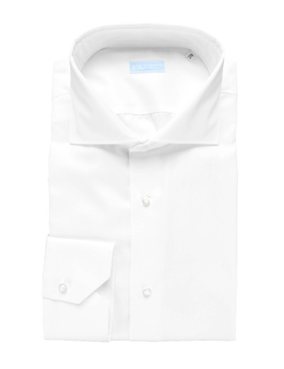 IL SARTORE NAPOLI DRESS SHIRT - WHITE - COTTON