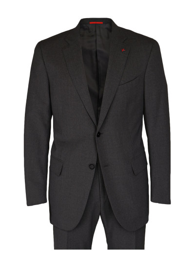 ISAIA "NUOVA BASE S" SUIT - GREY - SUMMER WOOL & MOHAIR