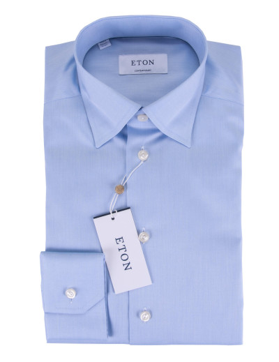 ETON DRESS SHIRT - SKY BLUE - COTTON Default
