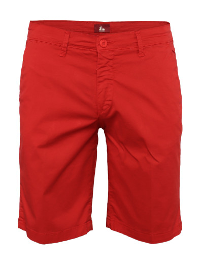 EZZELINO SHORTS - RED - STRETCH COTTON