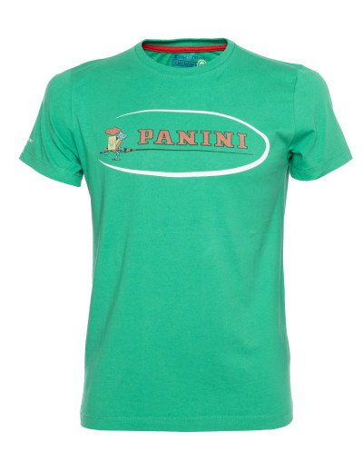 PANINI T-SHIRT - GREEN - COTTON