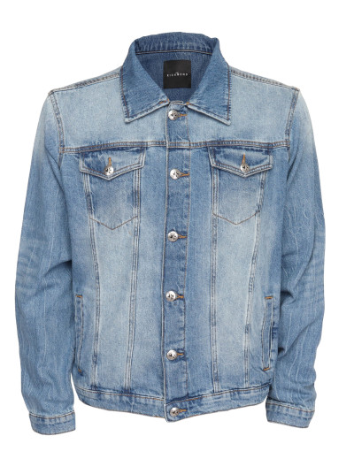 JOHN RICHMOND JEAN JACKET - BLUE - COTTON DENIM