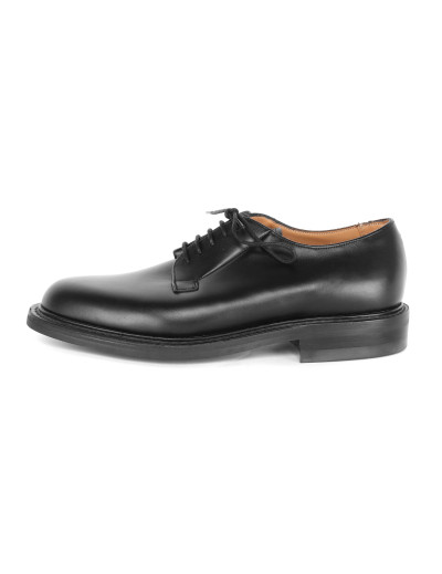 JOSEPH CHEANEY DERBY SHOES - CALFSKIN - BLACK