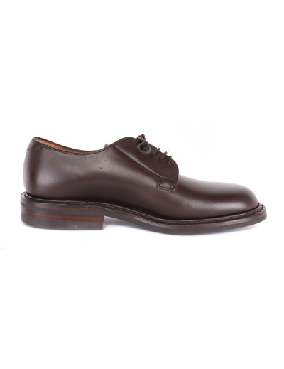 JOSEPH CHEANEY DERBY SHOES - CALFSKIN - ESPRESSO BROWN