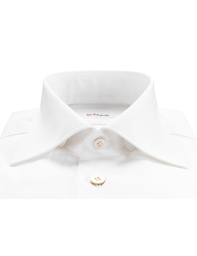 Kiton dress shirt white poplin