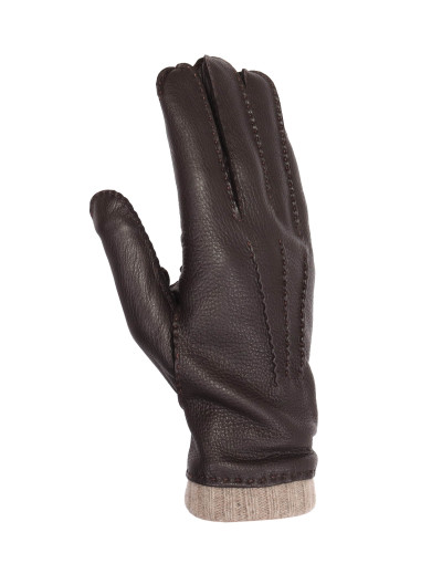 Labonia Napoli handmade gloves deerskin cashmere