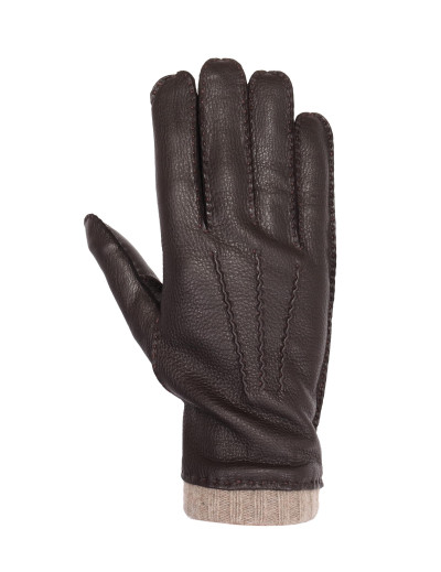 Labonia Napoli handmade gloves deerskin cashmere